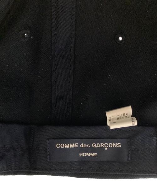 COMME des GARCONS HOMME（コムデギャルソン オム）COMME des GARCONS HOMME (コムデギャルソン オム) 24AWロゴキャップ ネイビーの古着・服飾アイテム