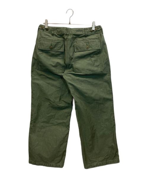 BEAMS PLUS（ビームスプラス）BEAMS PLUS (ビームスプラス) ベイカーパンツ グリーン サイズ:Mの古着・服飾アイテム