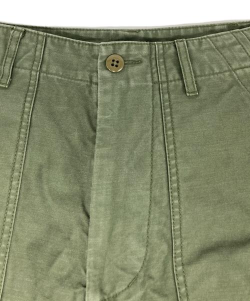 BEAMS PLUS（ビームスプラス）BEAMS PLUS (ビームスプラス) ベイカーパンツ グリーン サイズ:Mの古着・服飾アイテム