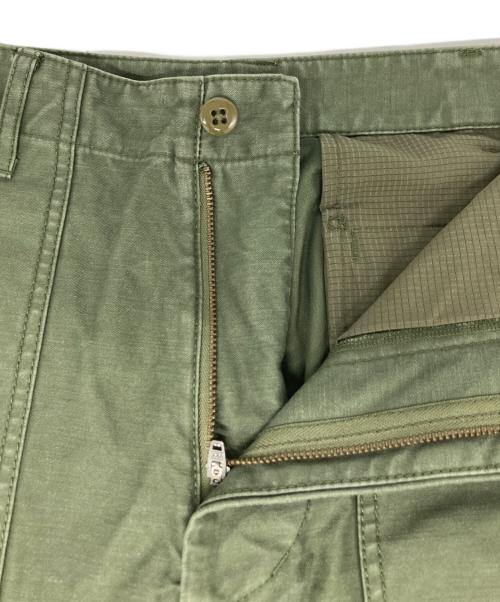 BEAMS PLUS（ビームスプラス）BEAMS PLUS (ビームスプラス) ベイカーパンツ グリーン サイズ:Mの古着・服飾アイテム