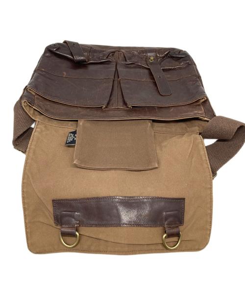 Jas-M.B.（ジャスエムビー）Jas-M.B. (ジャスエムビー) レザーショルダーバッグ ブラウンの古着・服飾アイテム