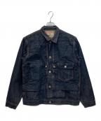 SUGAR CANEシュガーケーン）の古着「FICTION ROMANCEデニムジャケット」｜インディゴ