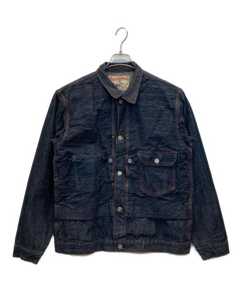 SUGAR CANE（シュガーケーン）SUGAR CANE (シュガーケーン) FICTION ROMANCEデニムジャケット インディゴ サイズ:42の古着・服飾アイテム