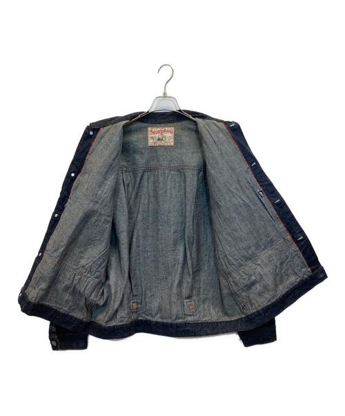 SUGAR CANE（シュガーケーン）SUGAR CANE (シュガーケーン) FICTION ROMANCEデニムジャケット インディゴ サイズ:42の古着・服飾アイテム