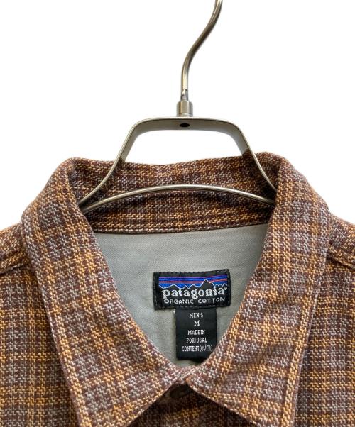 Patagonia（パタゴニア）Patagonia (パタゴニア) フランネルチェックシャツ ブラウン サイズ:Ⅿの古着・服飾アイテム