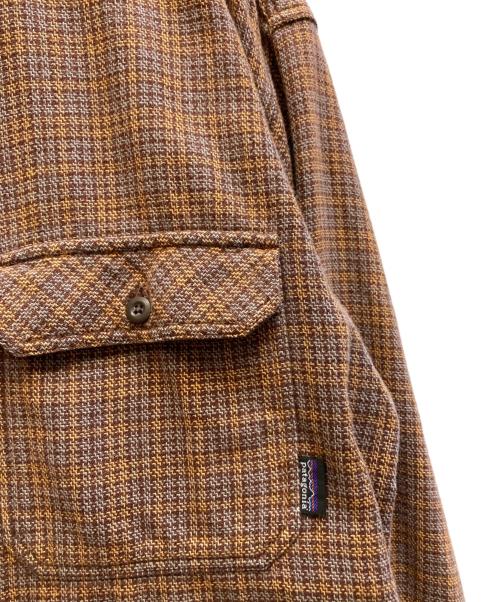 Patagonia（パタゴニア）Patagonia (パタゴニア) フランネルチェックシャツ ブラウン サイズ:Ⅿの古着・服飾アイテム