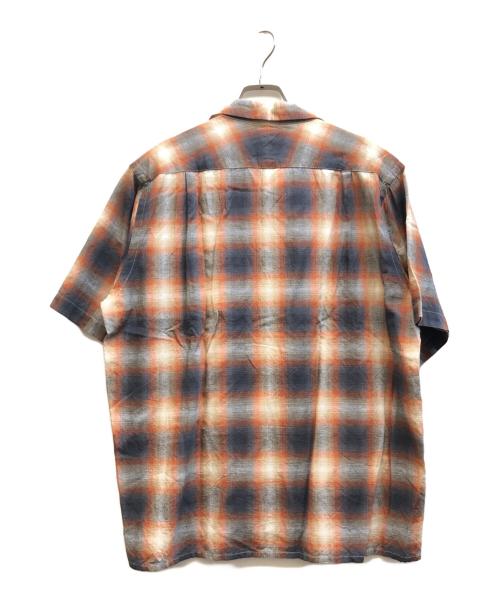 PENDLETON（ペンドルトン）PENDLETON (ペンドルトン) オンブレチェックオープンカラーシャツ ブラウン サイズ:Lの古着・服飾アイテム