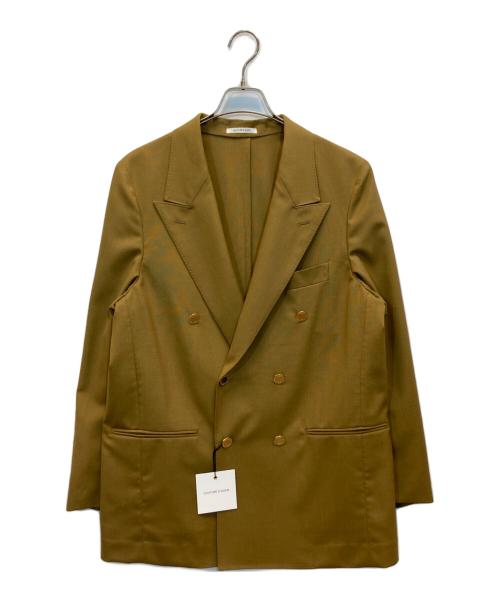 Couture d'adam（クチュールドアダム）Couture d'adam (クチュールドアダム) ダブルジャケット ブラウン サイズ:40 未使用品の古着・服飾アイテム