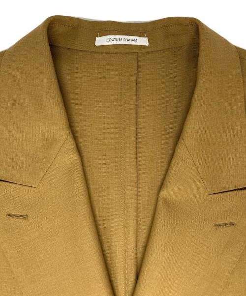Couture d'adam（クチュールドアダム）Couture d'adam (クチュールドアダム) ダブルジャケット ブラウン サイズ:40 未使用品の古着・服飾アイテム