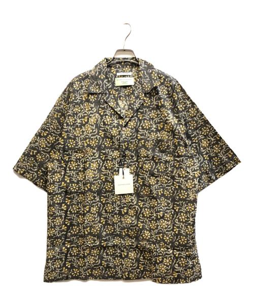 Couture d'adam（クチュールドアダム）Couture d'adam (クチュールドアダム) Block Print Summerwear グレー サイズ:42 未使用品の古着・服飾アイテム