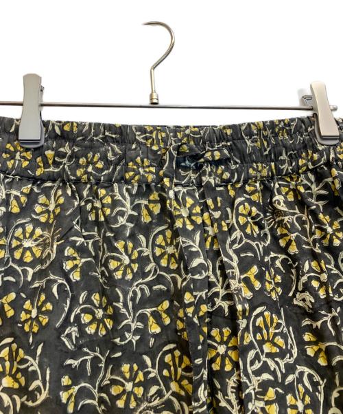 Couture d'adam（クチュールドアダム）COUTURE D'ADAM (クチュールドアダム) Block Print Trousers グレー×イエロー サイズ:42 未使用品の古着・服飾アイテム