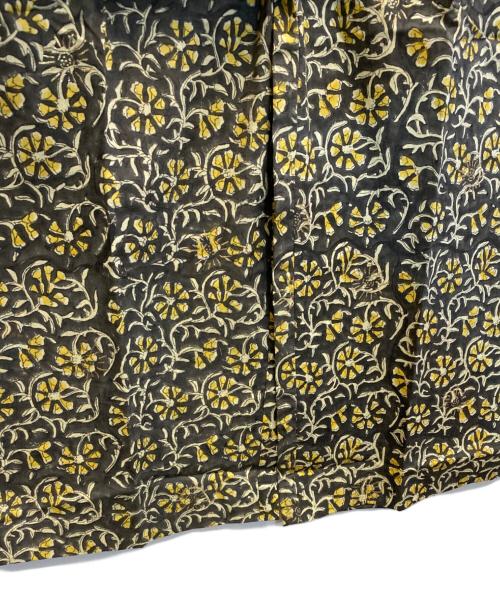 Couture d'adam（クチュールドアダム）COUTURE D'ADAM (クチュールドアダム) Block Print Trousers グレー×イエロー サイズ:42 未使用品の古着・服飾アイテム