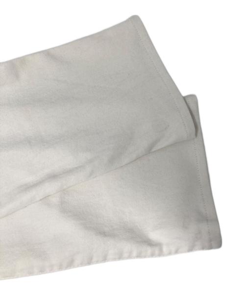 JACOB COHEN（ヤコブコーエン）JACOB COHEN (ヤコブコーエン) ハラコパッチデニムパンツ ホワイト サイズ:78.5cm （W31）の古着・服飾アイテム