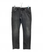 JACOB COHENヤコブコーエン）の古着「デニムパンツ」｜ブラック