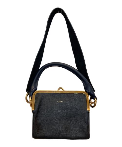 sacai（サカイ）sacai (サカイ) SATCHEL ショルダーバッグ ブラックの古着・服飾アイテム
