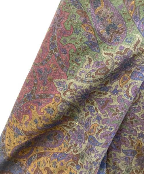 ETRO（エトロ）ETRO (エトロ) ペイズリー柄セットアップ パープル サイズ:48の古着・服飾アイテム