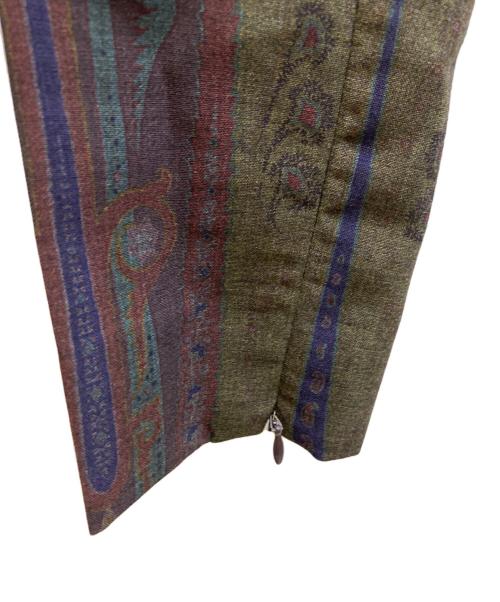 ETRO（エトロ）ETRO (エトロ) ペイズリー柄セットアップ パープル サイズ:48の古着・服飾アイテム