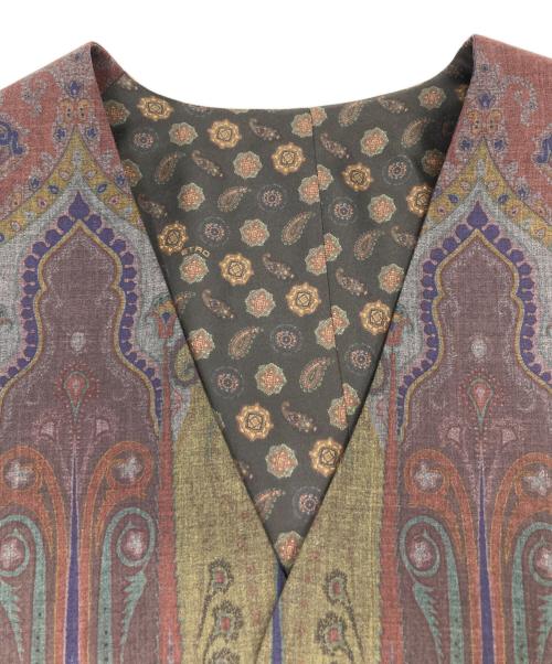 ETRO（エトロ）ETRO (エトロ) ペイズリー柄ベスト マルチカラー サイズ:48の古着・服飾アイテム