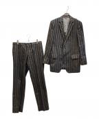 ETROエトロ）の古着「コットンシルクセットアップ」｜ブラウン