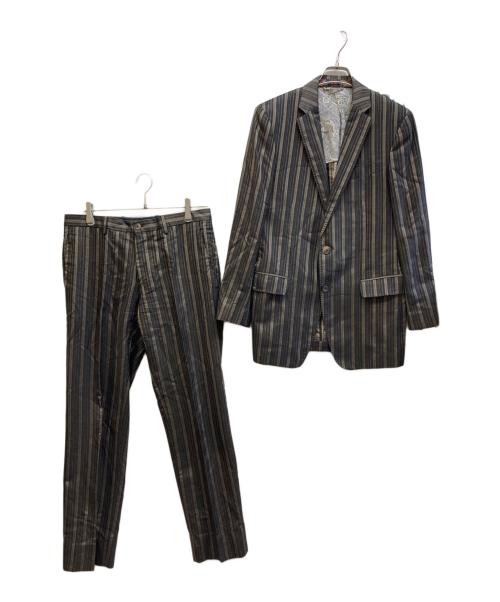 ETRO（エトロ）ETRO (エトロ) コットンシルクセットアップ ブラウン サイズ:48の古着・服飾アイテム