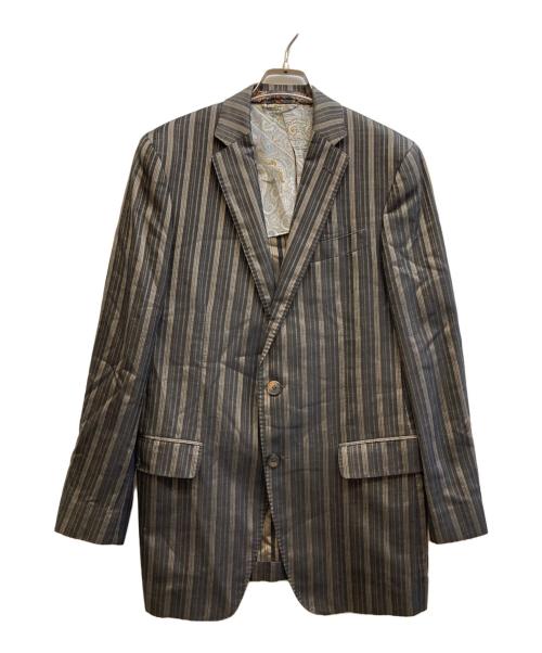 ETRO（エトロ）ETRO (エトロ) コットンシルクセットアップ ブラウン サイズ:48の古着・服飾アイテム