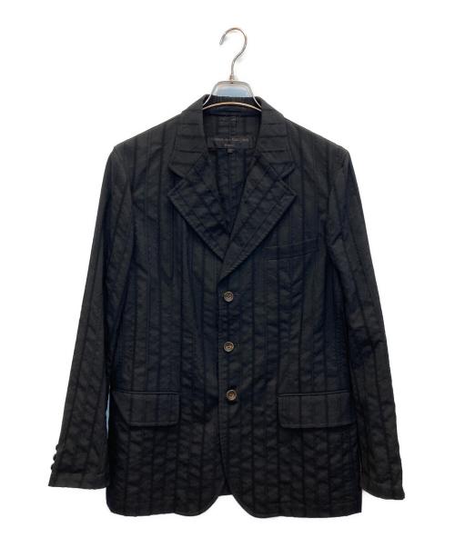 COMME des GARCONS HOMME（コムデギャルソン オム）COMME des GARCONS HOMME (コムデギャルソン オム) テーラードジャケット ブラック サイズ:Mの古着・服飾アイテム
