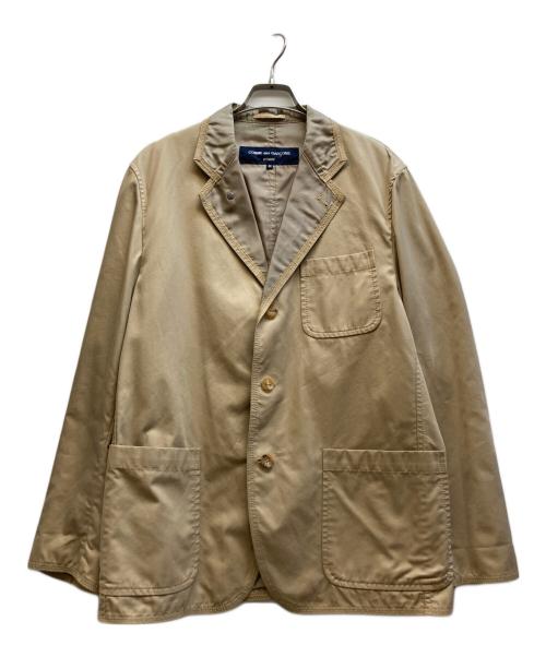 COMME des GARCONS HOMME（コムデギャルソン オム）COMME des GARCONS HOMME (コムデギャルソン オム) テーラードジャケット ベージュ サイズ:Mの古着・服飾アイテム