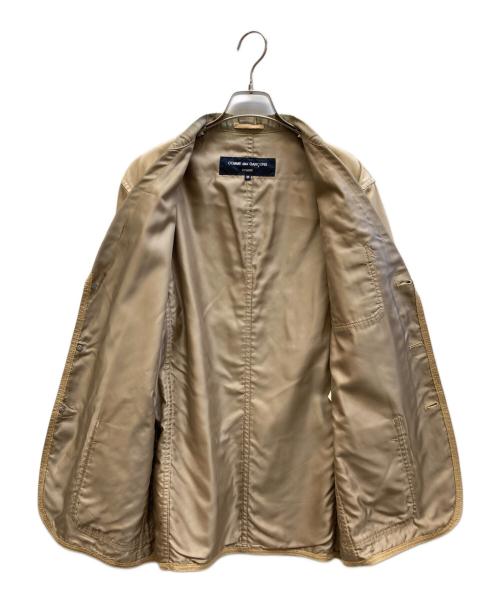 COMME des GARCONS HOMME（コムデギャルソン オム）COMME des GARCONS HOMME (コムデギャルソン オム) テーラードジャケット ベージュ サイズ:Mの古着・服飾アイテム