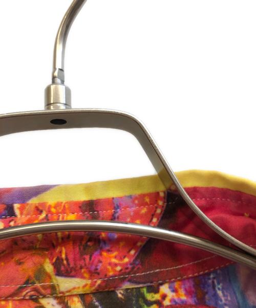 ETRO（エトロ）ETRO (エトロ) 総柄シャツ レッド サイズ:Lの古着・服飾アイテム