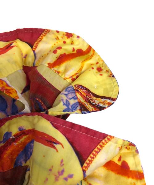 ETRO（エトロ）ETRO (エトロ) 総柄シャツ レッド サイズ:Lの古着・服飾アイテム