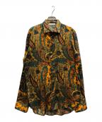 ETROエトロ）の古着「総柄シャツ」｜イエロー