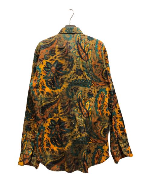 ETRO（エトロ）ETRO (エトロ) 総柄シャツ イエロー サイズ:40の古着・服飾アイテム