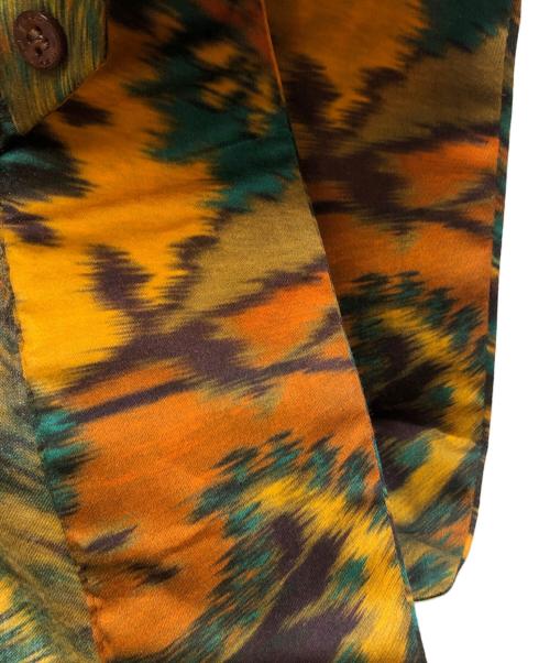 ETRO（エトロ）ETRO (エトロ) 総柄シャツ イエロー サイズ:40の古着・服飾アイテム