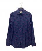 ETROエトロ）の古着「総柄シャツ」｜パープル