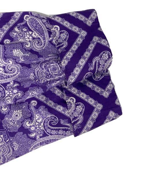 ETRO（エトロ）ETRO (エトロ) ペイズリー柄シャツ パープル サイズ:Mの古着・服飾アイテム