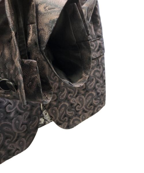ETRO（エトロ）ETRO (エトロ) ペイズリー柄テーラードジャケット ブラック サイズ:48の古着・服飾アイテム