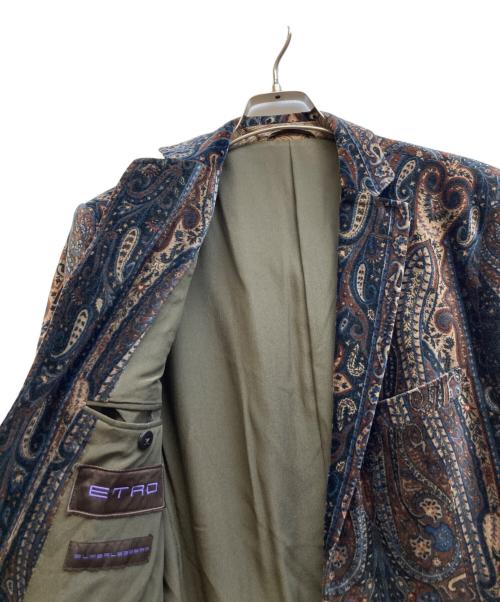 ETRO（エトロ）ETRO (エトロ) ベロアセットアップ マルチカラー サイズ:50の古着・服飾アイテム