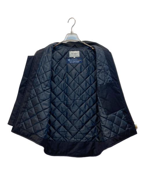 Carhartt WIP（カーハート ワーク イン プログレス）CARHARTT WIP (カーハート ワークインプログレス) スタッズジップアップベスト ブラック サイズ:Mの古着・服飾アイテム