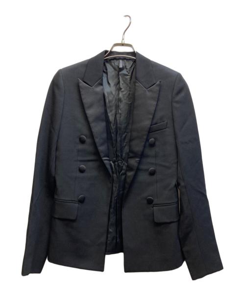 DIOR HOMME（ディオール オム）Dior Homme (ディオール オム) ウールスモーキングジャケット ブラック サイズ:40の古着・服飾アイテム