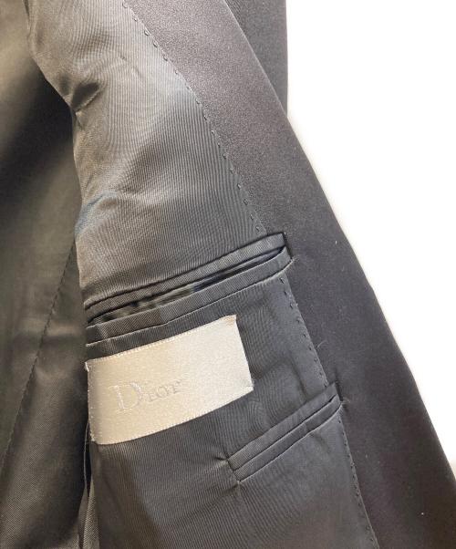 DIOR HOMME（ディオール オム）Dior Homme (ディオール オム) ウールスモーキングジャケット ブラック サイズ:40の古着・服飾アイテム