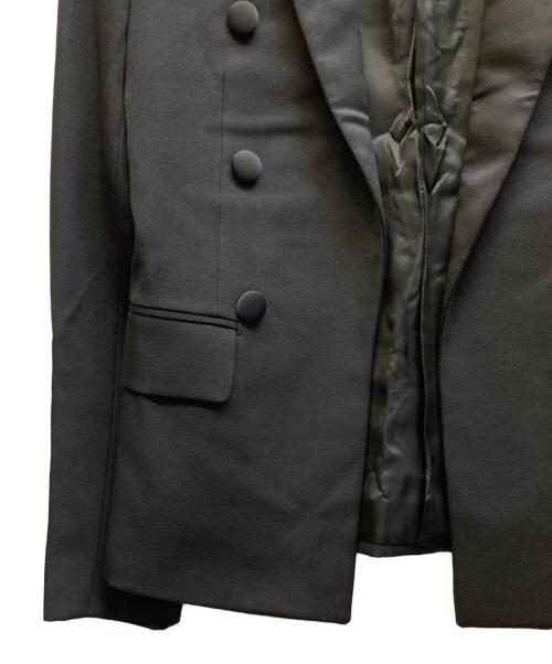 DIOR HOMME（ディオール オム）Dior Homme (ディオール オム) ウールスモーキングジャケット ブラック サイズ:40の古着・服飾アイテム