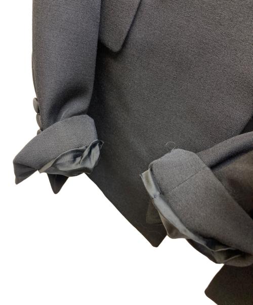 DIOR HOMME（ディオール オム）Dior Homme (ディオール オム) ウールスモーキングジャケット ブラック サイズ:40の古着・服飾アイテム