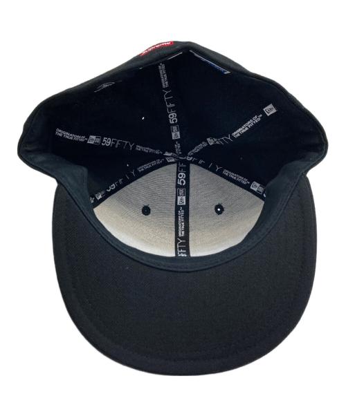 New Era（ニューエラ）New Era (ニューエラ) SUPREME (シュプリーム) PUBLIC ENEMY (パブリック エネミー) キャップ ブラック サイズ:7 3/4　61.5cmの古着・服飾アイテム