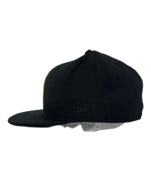 New Era（ニューエラ）New Era (ニューエラ) SUPREME (シュプリーム) PUBLIC ENEMY (パブリック エネミー) キャップ ブラック サイズ:7 3/4　61.5cmの古着・服飾アイテム