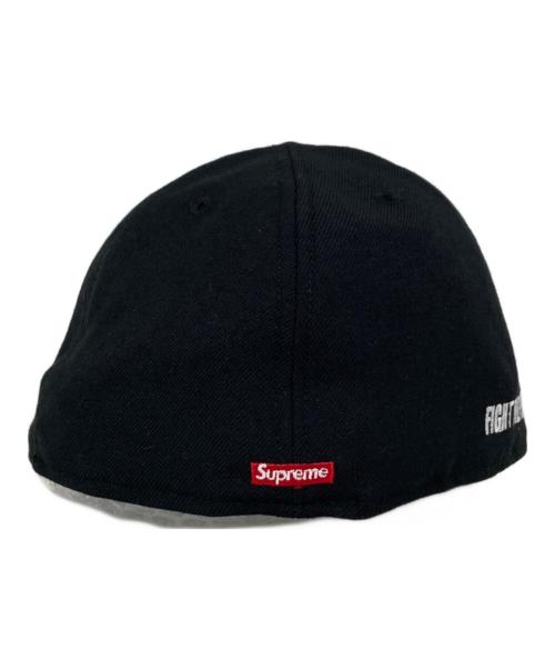 New Era（ニューエラ）New Era (ニューエラ) SUPREME (シュプリーム) PUBLIC ENEMY (パブリック エネミー) キャップ ブラック サイズ:7 3/4　61.5cmの古着・服飾アイテム