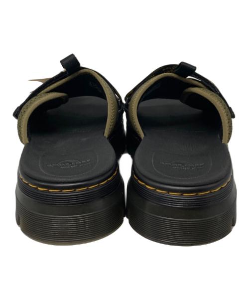 Dr.Martens（ドクターマーチン）Dr.Martens (ドクターマーチン) AYCE スライドサンダル カーキ×ブラック サイズ:UK9の古着・服飾アイテム