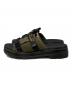 Dr.Martens (ドクターマーチン) AYCE スライドサンダル カーキ×ブラック サイズ:UK9：9000円