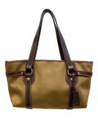 LAUREN RALPH LAURENローレンラルフローレン）の古着「トートバッグ」｜オリーブ