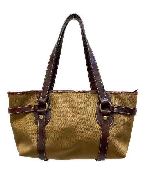 LAUREN RALPH LAUREN（ローレンラルフローレン）LAUREN RALPH LAUREN (ローレンラルフローレン) トートバッグ オリーブの古着・服飾アイテム