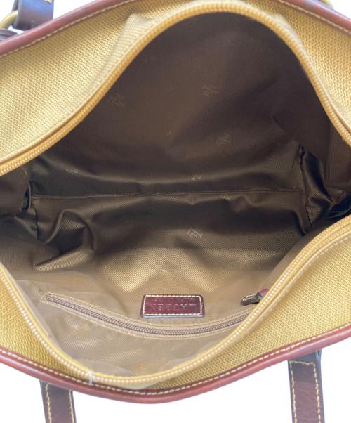 LAUREN RALPH LAUREN（ローレンラルフローレン）LAUREN RALPH LAUREN (ローレンラルフローレン) トートバッグ オリーブの古着・服飾アイテム